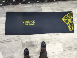Black Kitchen Mat