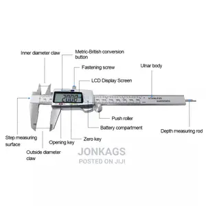 Metallic Electronic Digital Calipers