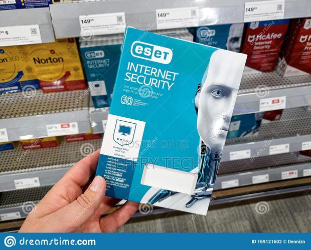 ESET NOD32 Internet Security App - main view