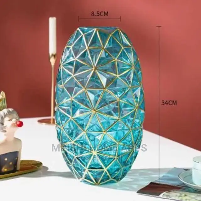 Crystal Glass Flower Vase