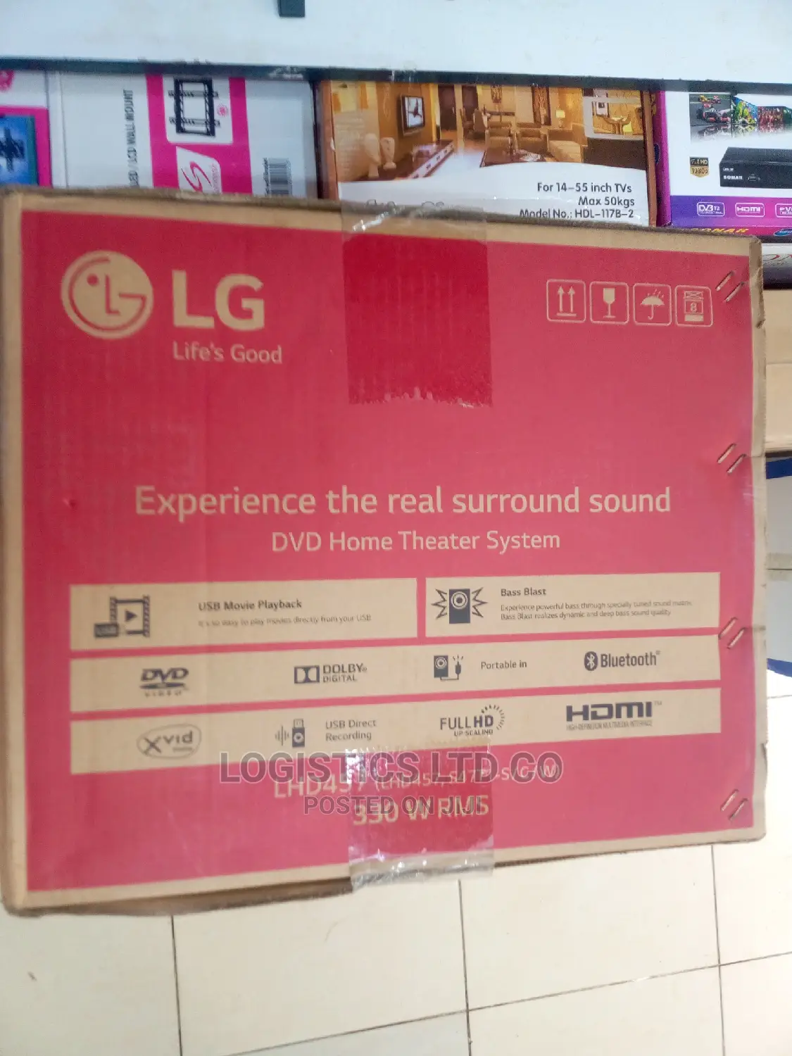 LG (LHD457) Home Theater System 5.1 Channel With Bluetooth