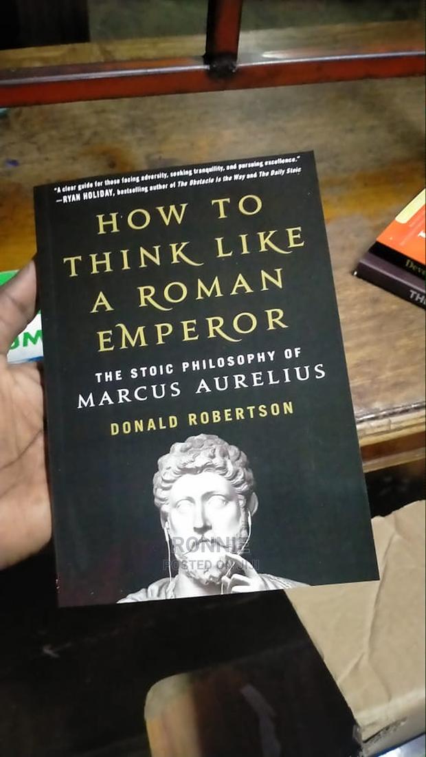 How to Think Like a Roman Emperor Book by Donald Robertson