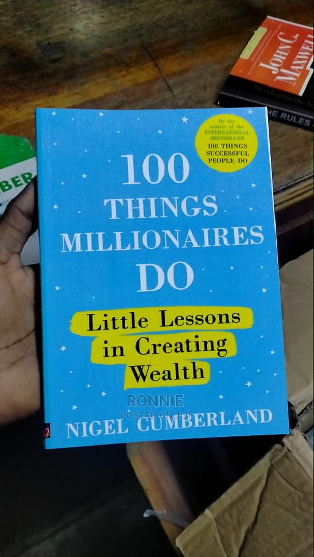 100 Things Millionaires Do Book by Nigel Cumberland