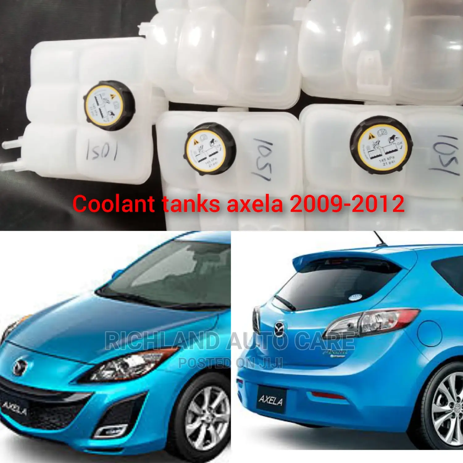Coolant Tanks Axela 09-12