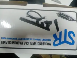 STR Multifunctional Car Vacuum Cleaner With Compressor