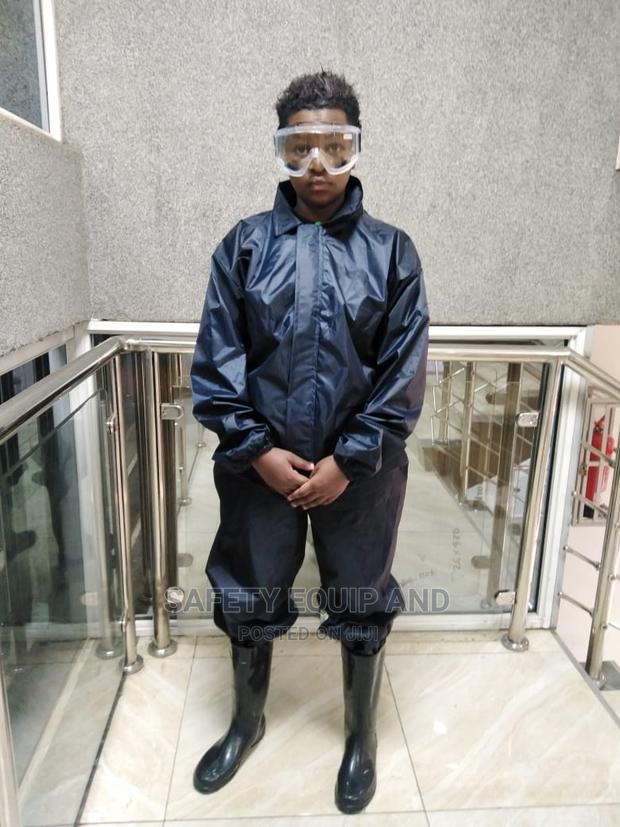 Spray Coveralls(Navy Blue)
