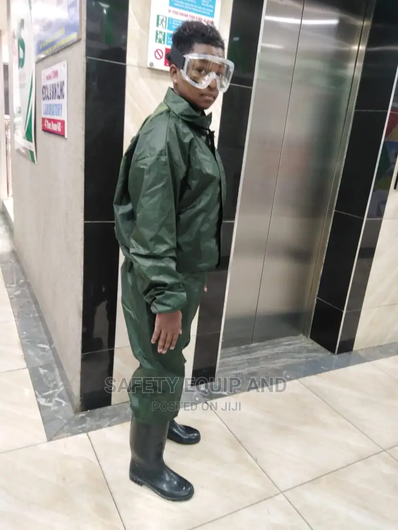 Jungle Green Spray Overall/Rain Overall