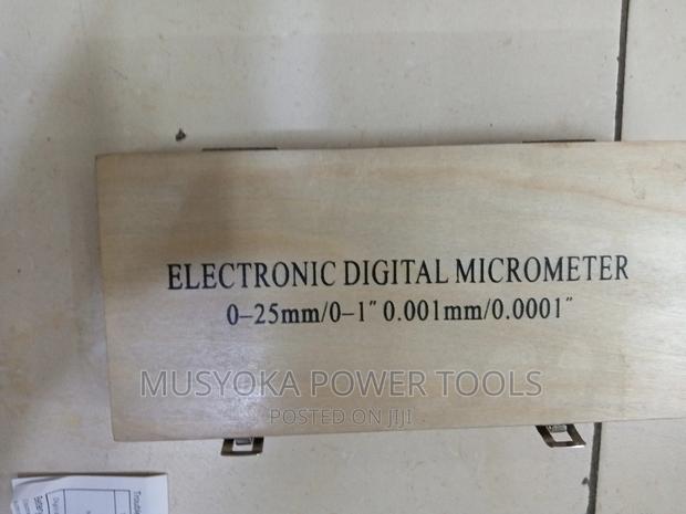 Generic Digital Micrometer 0-25mm Electronic Digital Outside - thumbnail 3