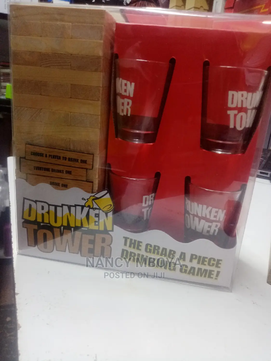 Drunken Tower Jenga