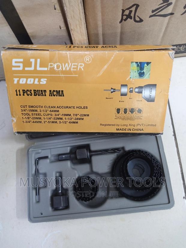 11pcs Hole Saw Drill Bit Kit Set - thumbnail 2