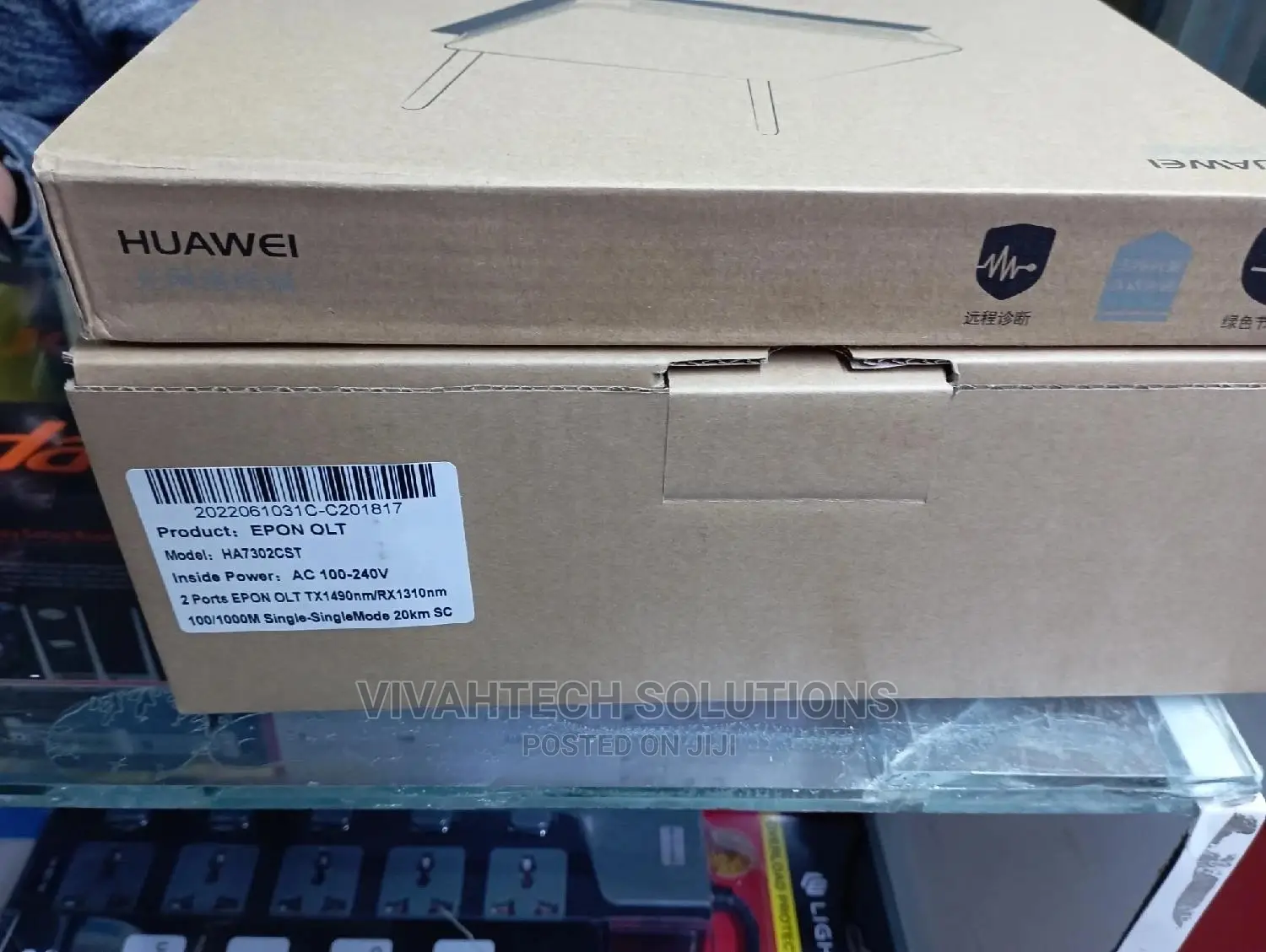 Expon 2 Ports Olt Tx1490nm/Rx1310nm 100/1000m 20km