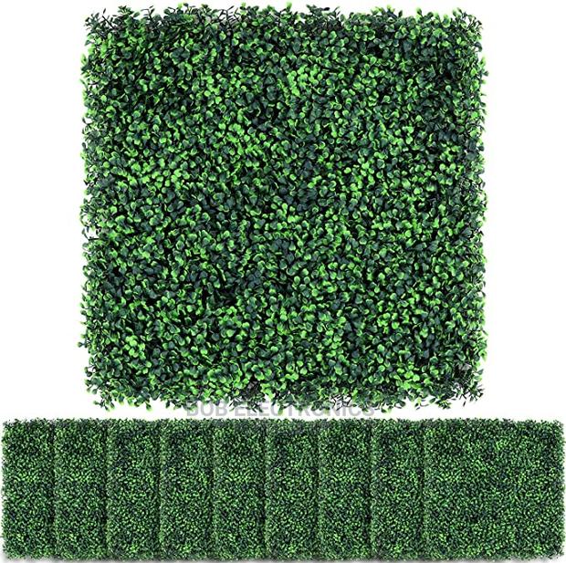 Artificial Green Lawn Boxwood Panels - main view