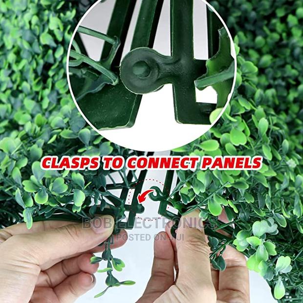 Artificial Green Lawn Boxwood Panels - thumbnail 4