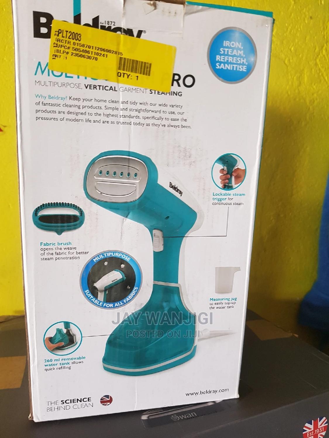 beldray garment steam cleaner