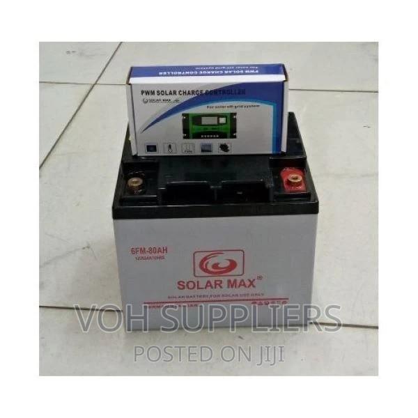 Solarmax 80ah Battery PLUS Free Controller - main view