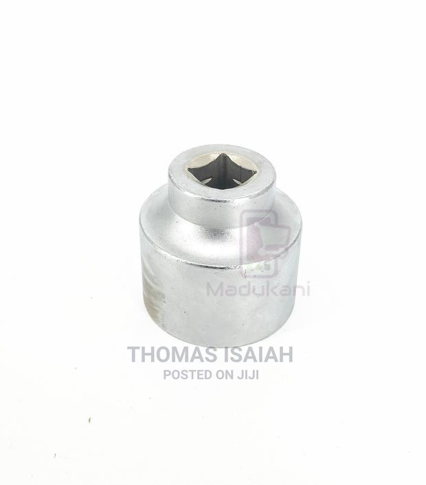 Size 65mm 1 Inch Drive Chrome Vanadium Box Socket Spanner - thumbnail 4