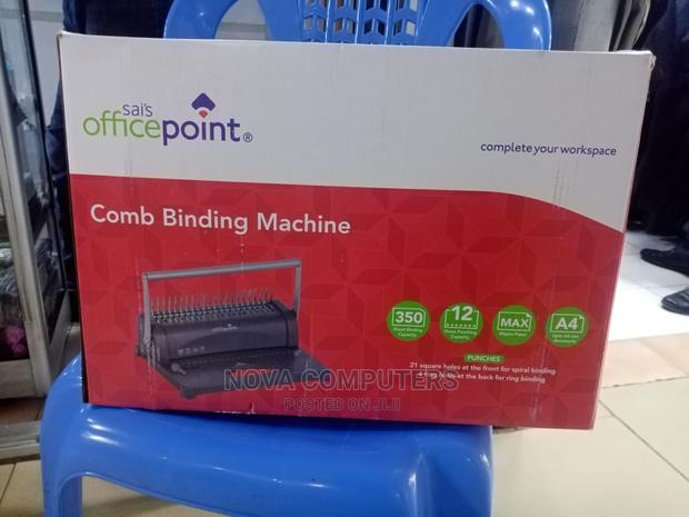 Office Point Comb Binding Machine - main view