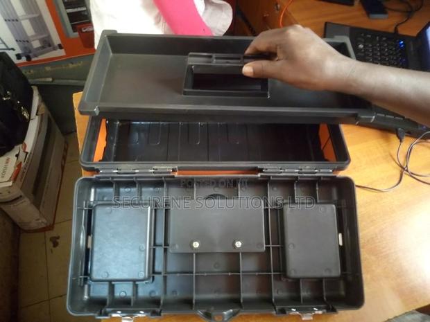 17 Inch One-Touch Tool Box With Removable Lid Organizers - thumbnail 5