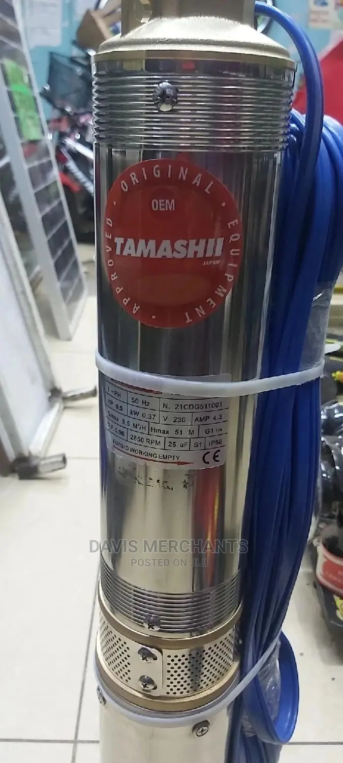 0.5 SUBMERSIBLE Water Pump With 20M Cable