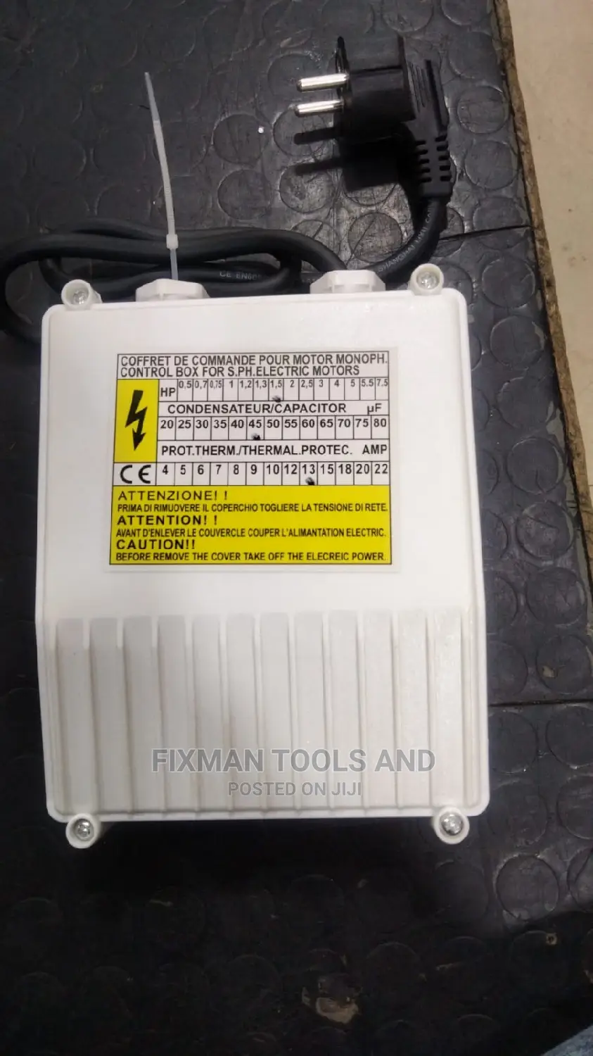 1.5 Hp 2 HP Control Box for Submersible Water Pumps