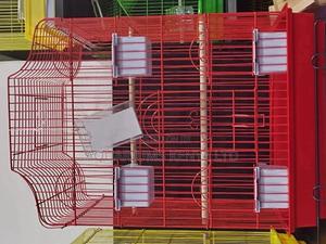 Big Cage With 4 Feeding Troughs - thumbnail 2