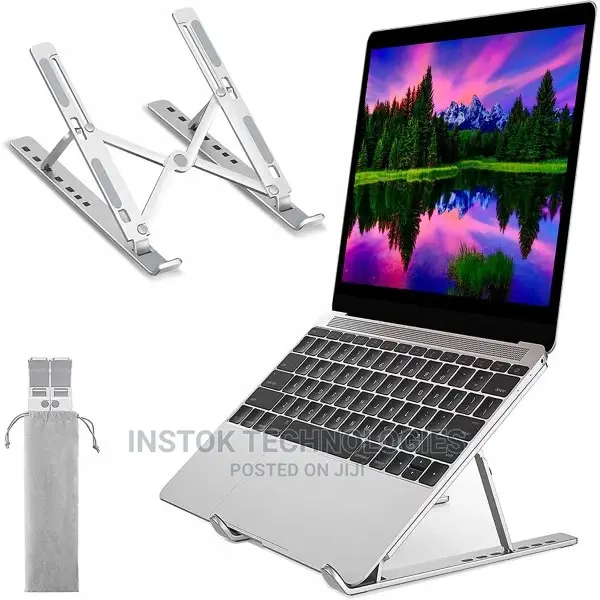 Creative Alluminium Adjustable Stand for Laptop, Tablet Ph
