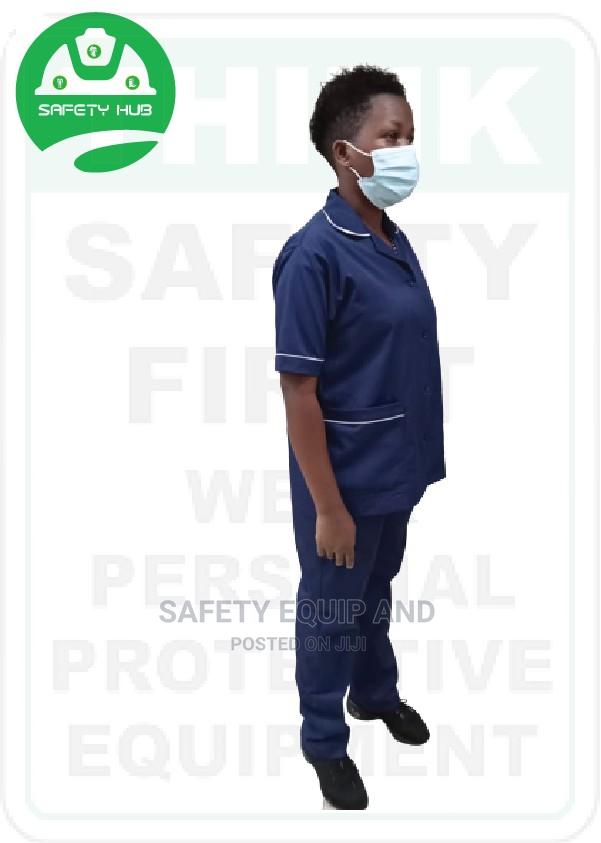 Navy Blue Nanny Uniform/Top and Bottom