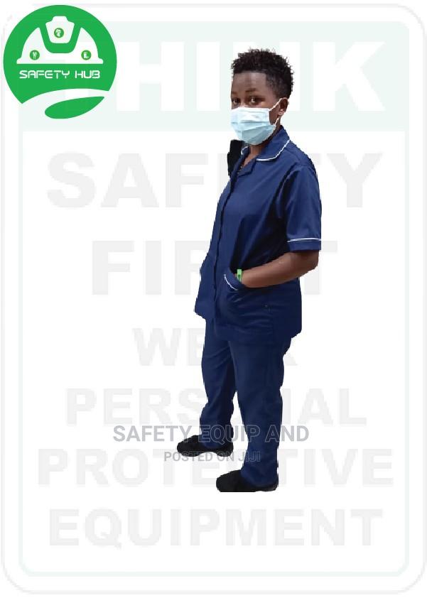 Navy Blue Nanny Uniform/Top and Bottom - thumbnail 2