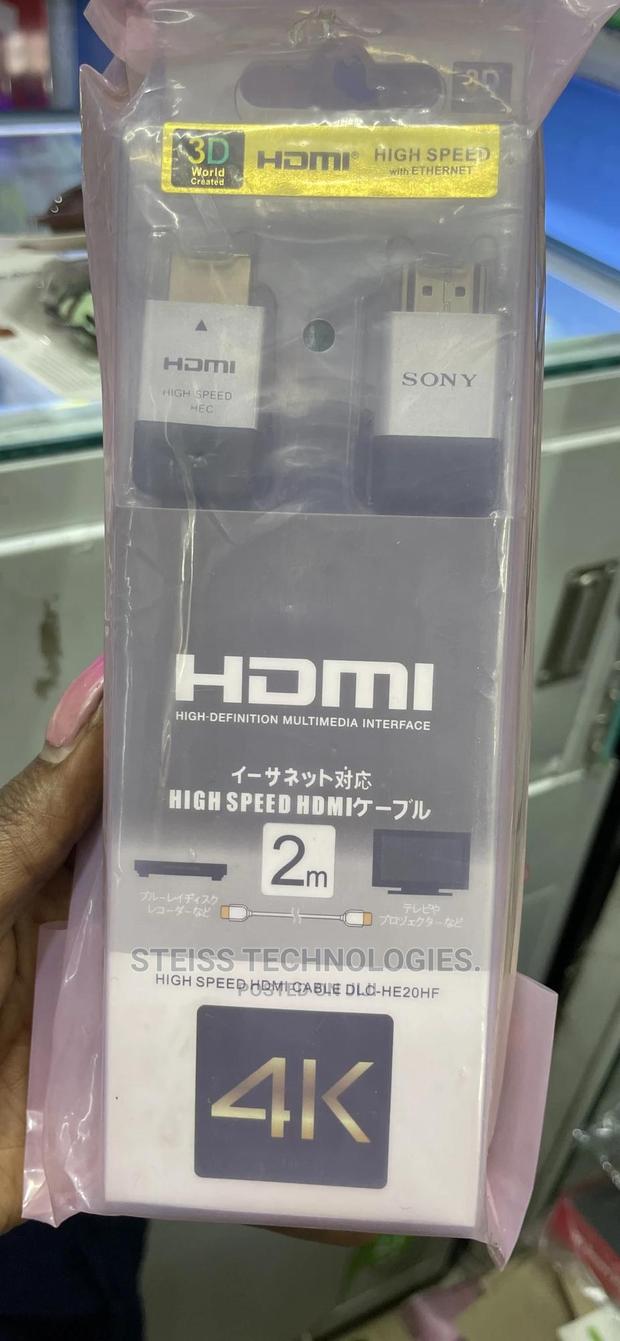 Sony 2metres Hdmi Cable - main view