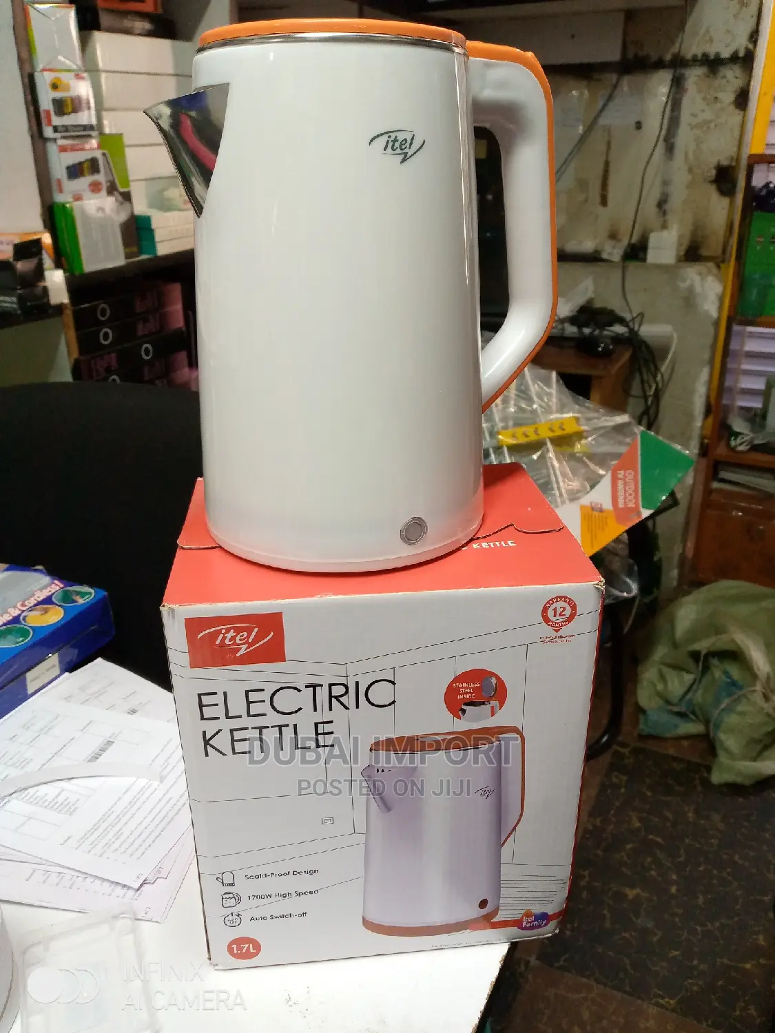 1.7 Litres Itel Kettle