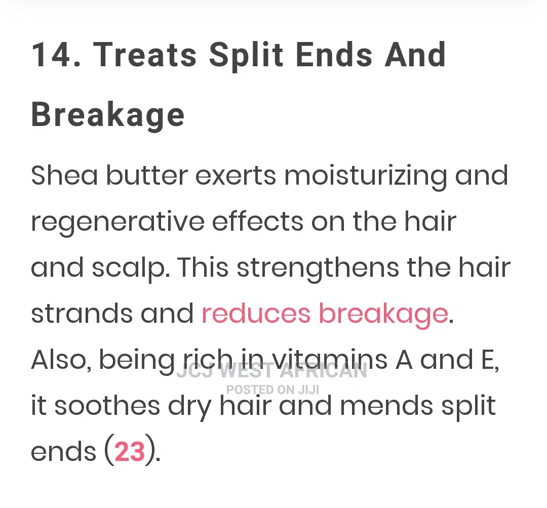 Pure West African Shea Butter
