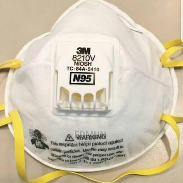 3M 8210v N95 Face Mask ( 10 Piece)