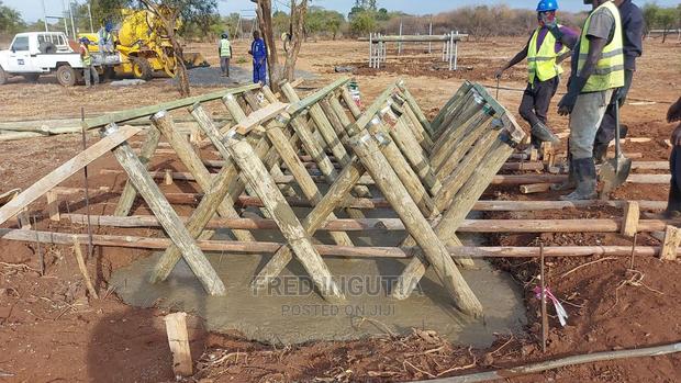 Treated Construction Utilities Poles