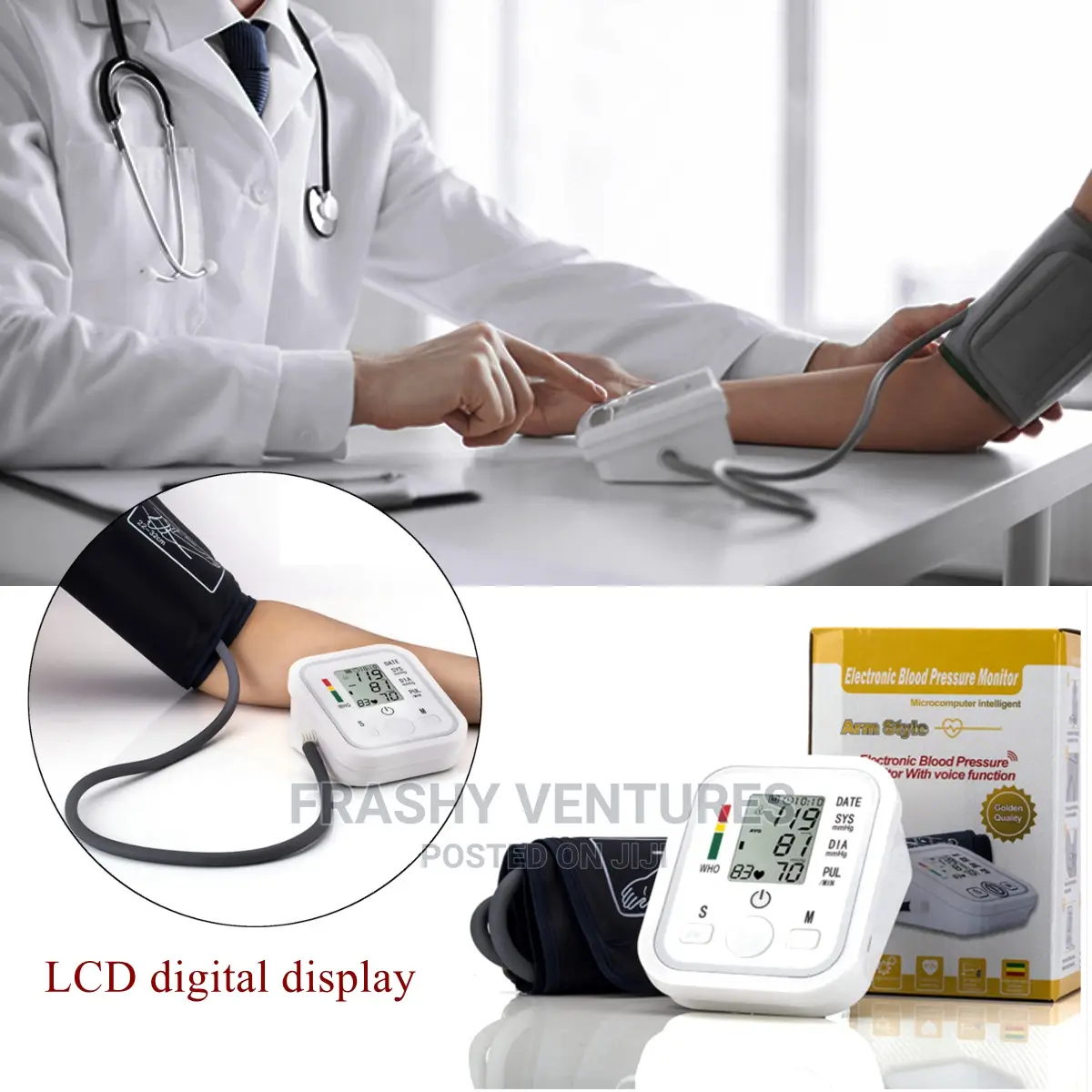 (Arm Blood Pressure Monitor.)