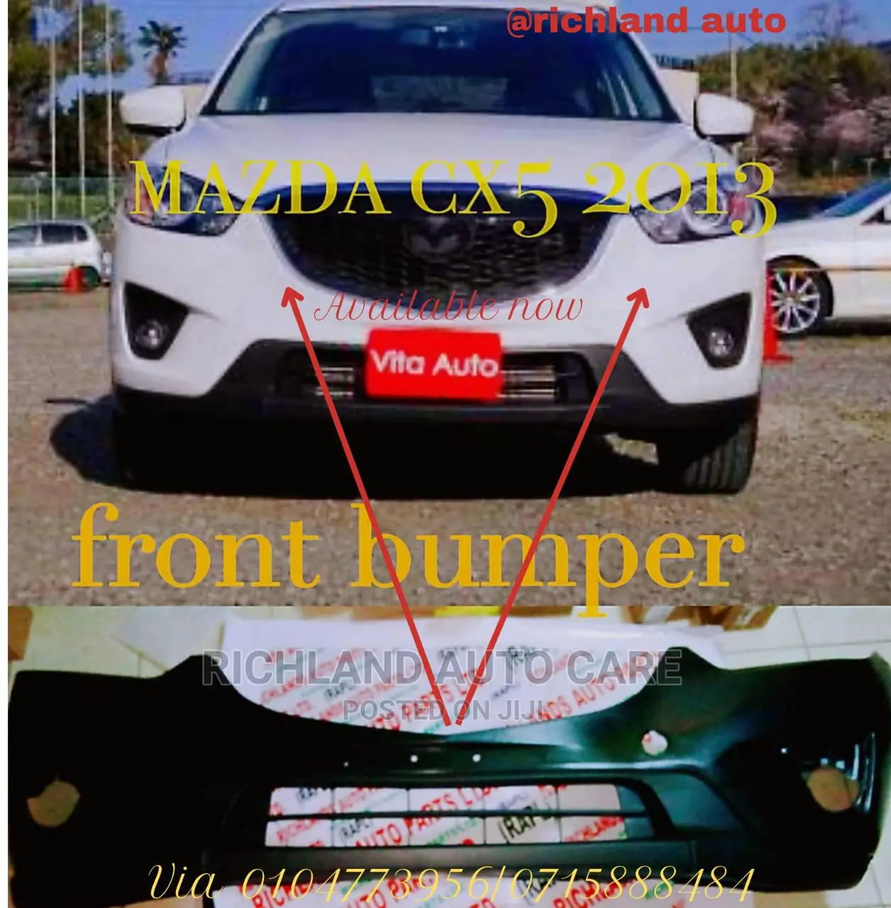 Front Bumper Cx5 2013