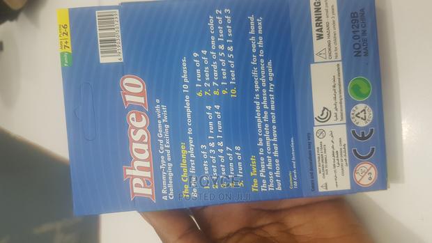 Uno Phase 10 Card Game - main view