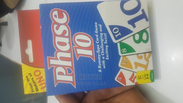 Uno Phase 10 Card Game - thumbnail 2