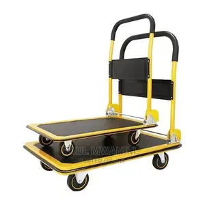 Factory Wholesale Platform Truck Warehouse Trolley
