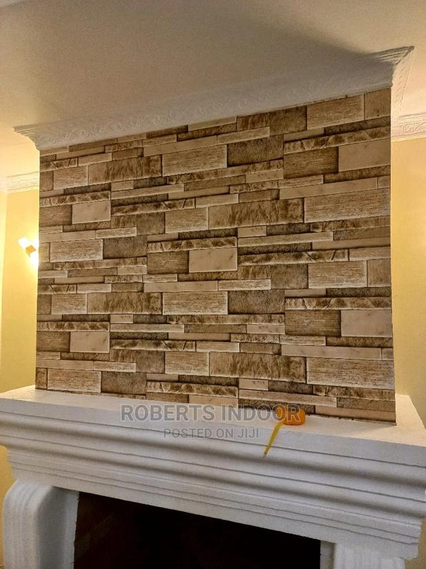 Brick 3d Elegant Wallpaper