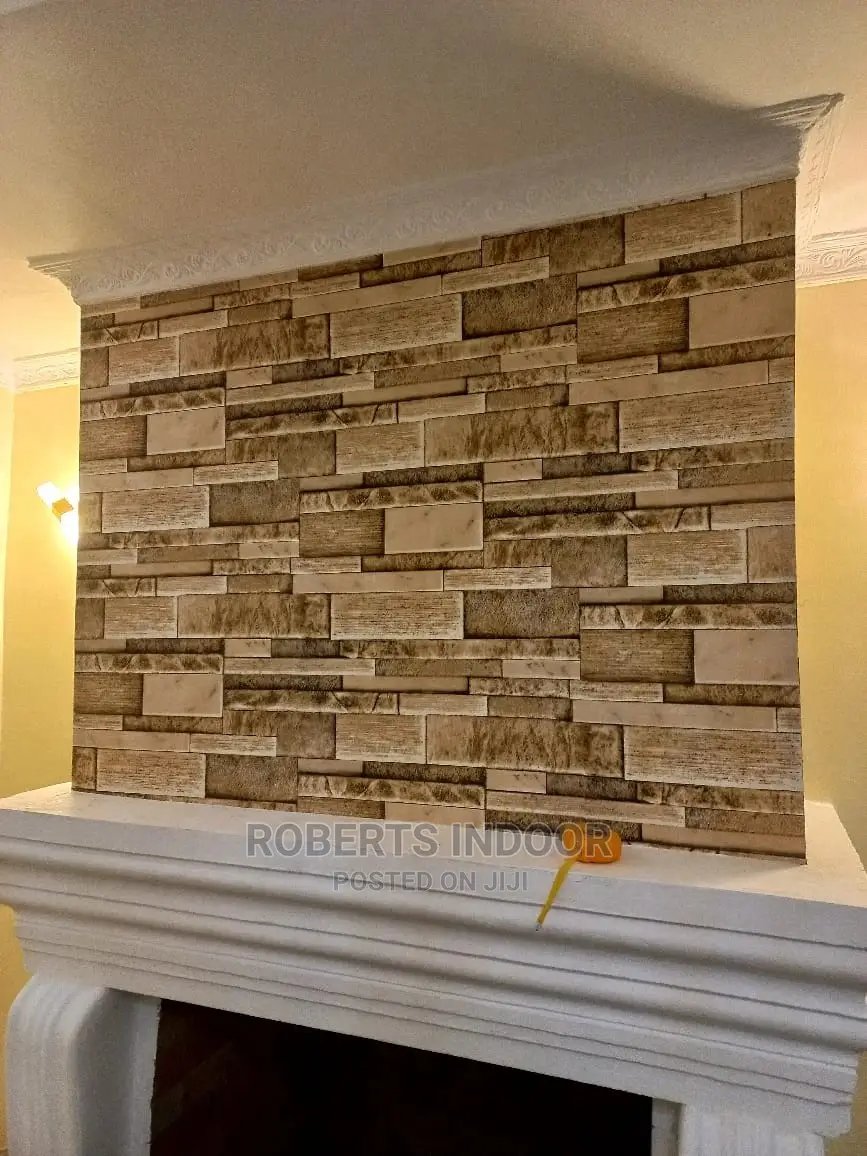 Brick 3d Elegant Wallpaper