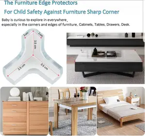 4pcs Silicone Corner / Edge Protectors