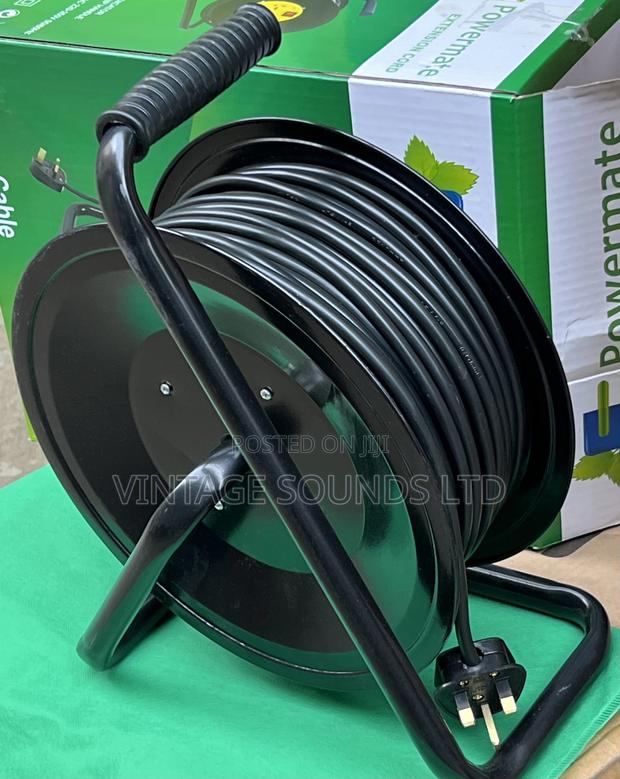 50 Meters Power Extension Cord Reel - main view