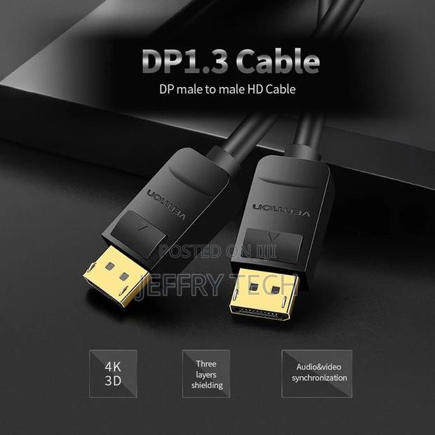 VENTION DP HD Cable 4K 1080P Dispayport Male to Male
