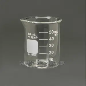 Pair of Glass Beaker 50ml ( Pyrex)