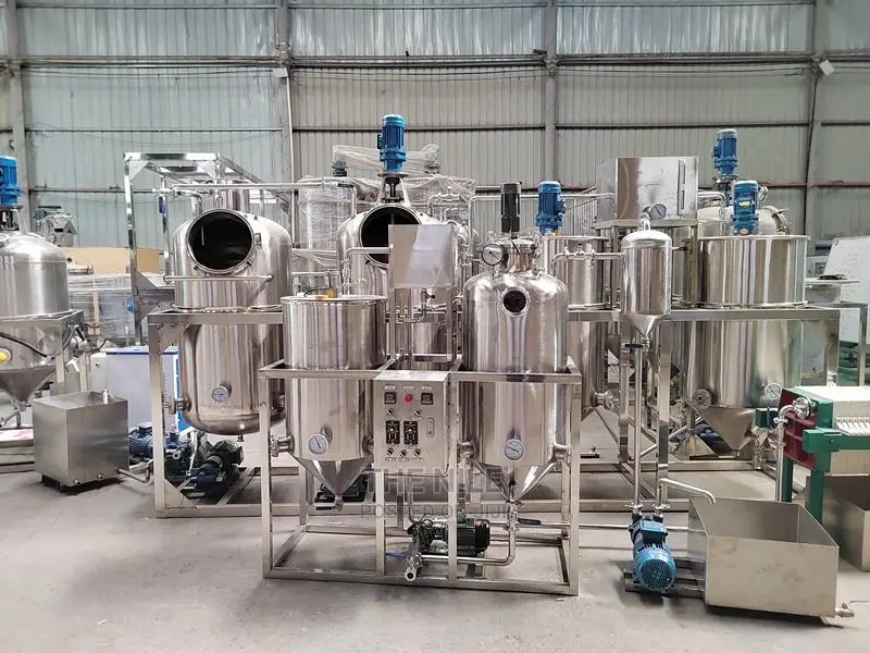Deodorizing and Refining of Sunflower Oil
