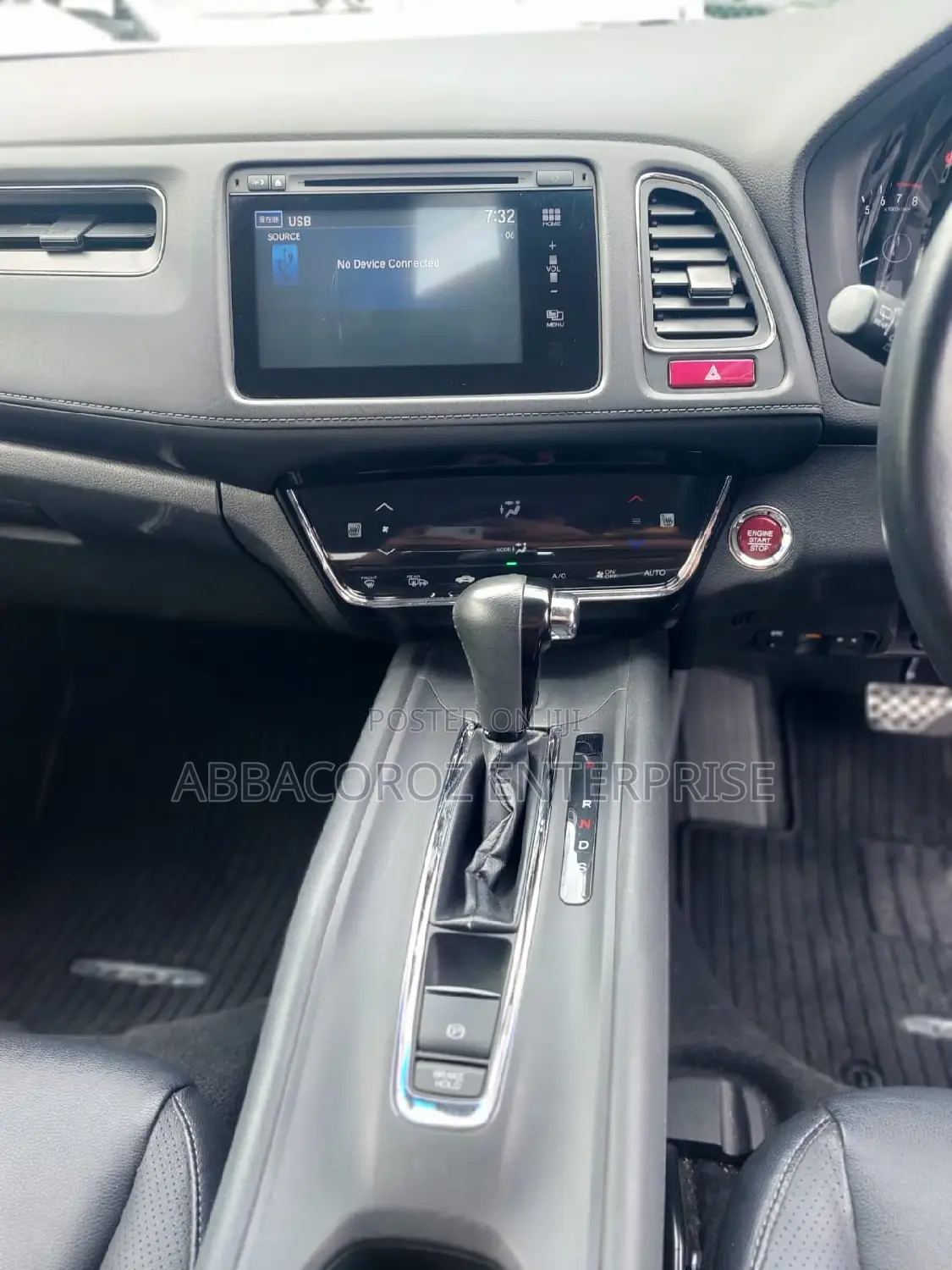 Honda Vezel 1.5 2WD 2016 Black