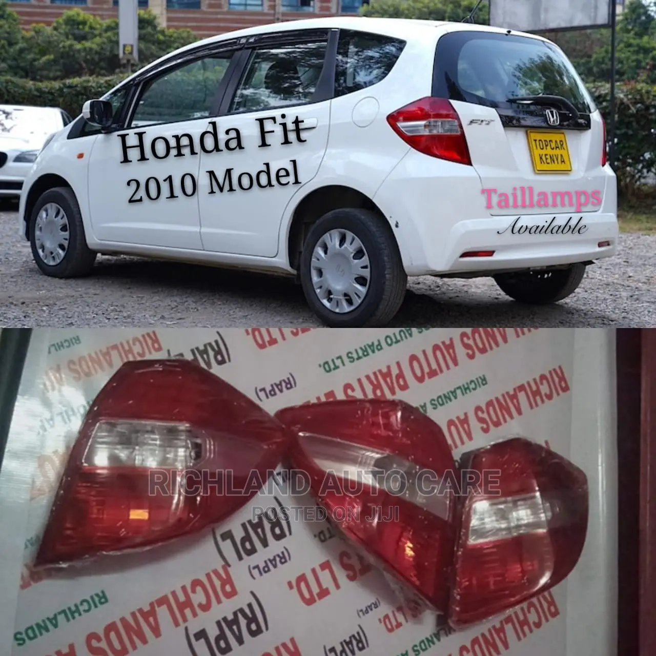 Tailight Honda Fit 2010
