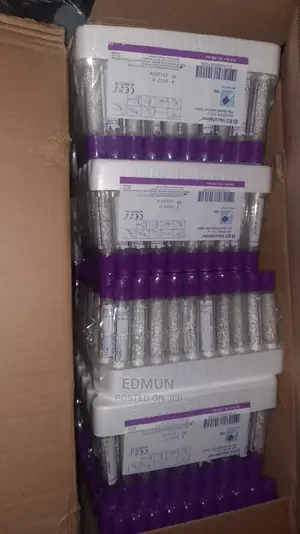 BD Vacutainers K2E (EDTA) 18mg Plus Blood Collection Tubes
