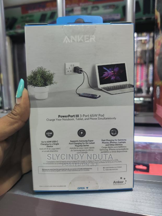 Anker Powerport 3 65w - main view