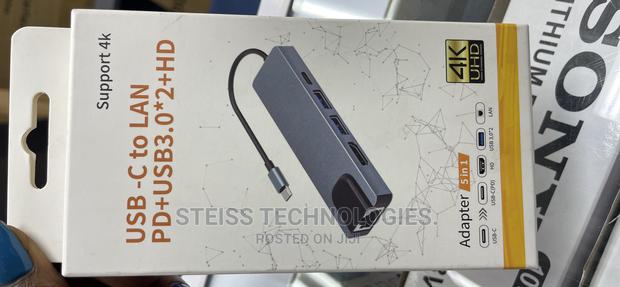 USB C to Lan Pd +Usb3.0*2+Hd - thumbnail 4